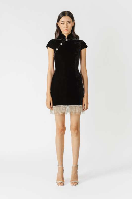 Margaux Velvet Mini Dress